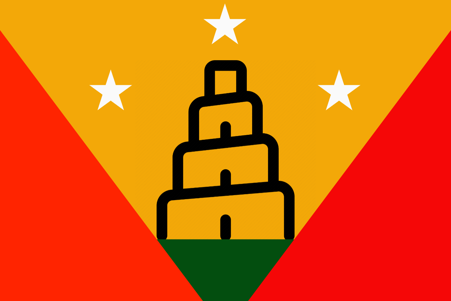 Flag of thr language